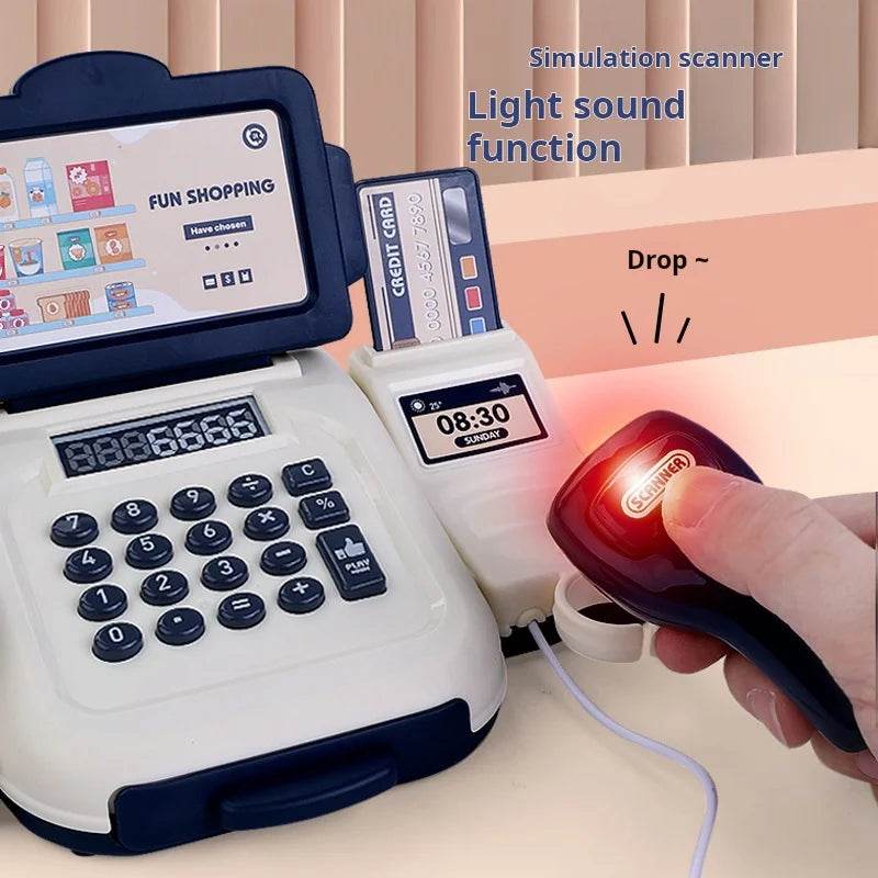 Realistic Cash Register Toy Educational Simulation For Kids And Families At Home - ToylandEU