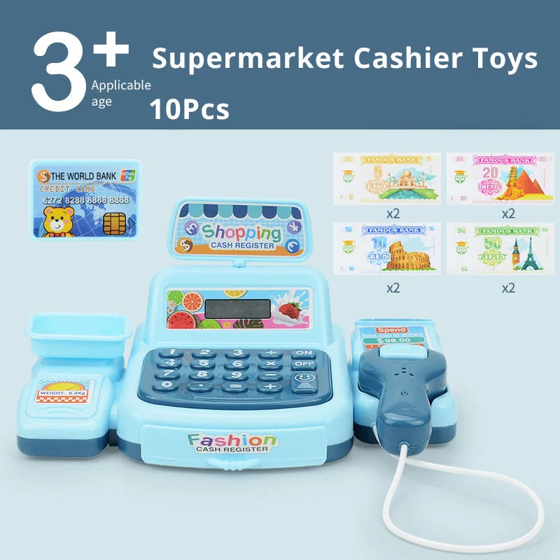 Realistic Cash Register Toy Educational Simulation For Kids And Families At Home - ToylandEU