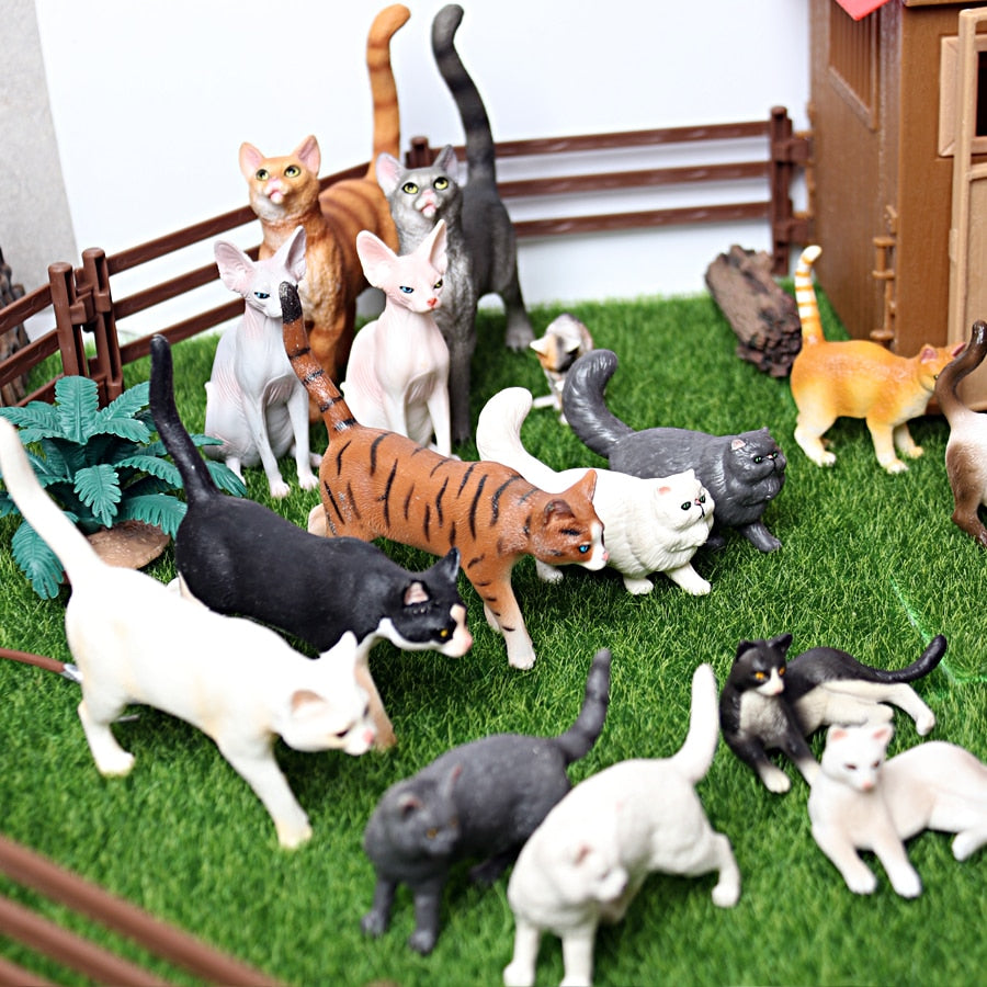 Realistic Cat Model Toy - High Quality PVC Animal Figurine ToylandEU.com Toyland EU