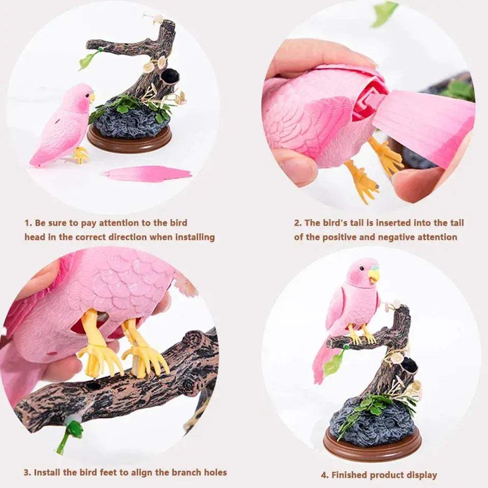 Realistic Chirping Bird Toy For Outdoor Tree Decor - ToylandEU