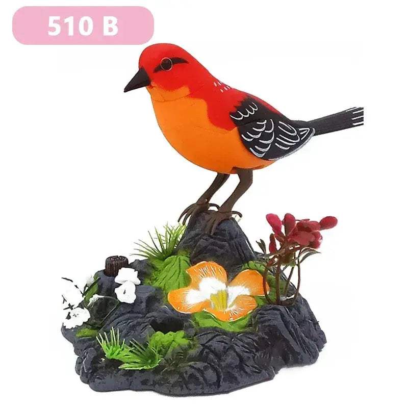 Realistic Chirping Bird Toy For Outdoor Tree Decor - ToylandEU