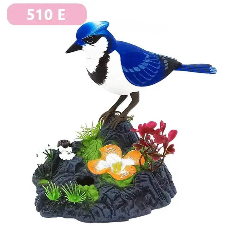 Realistic Chirping Bird Toy For Outdoor Tree Decor - ToylandEU