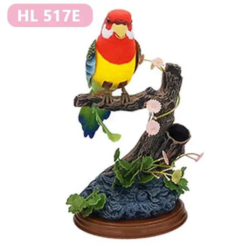Realistic Chirping Bird Toy For Outdoor Tree Decor - ToylandEU