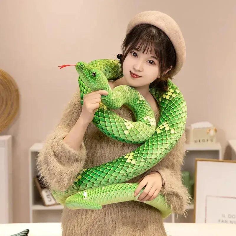  Realistic Cobra Plush Toy 70 To 280cm Soft Cuddle -  ToylandEU™