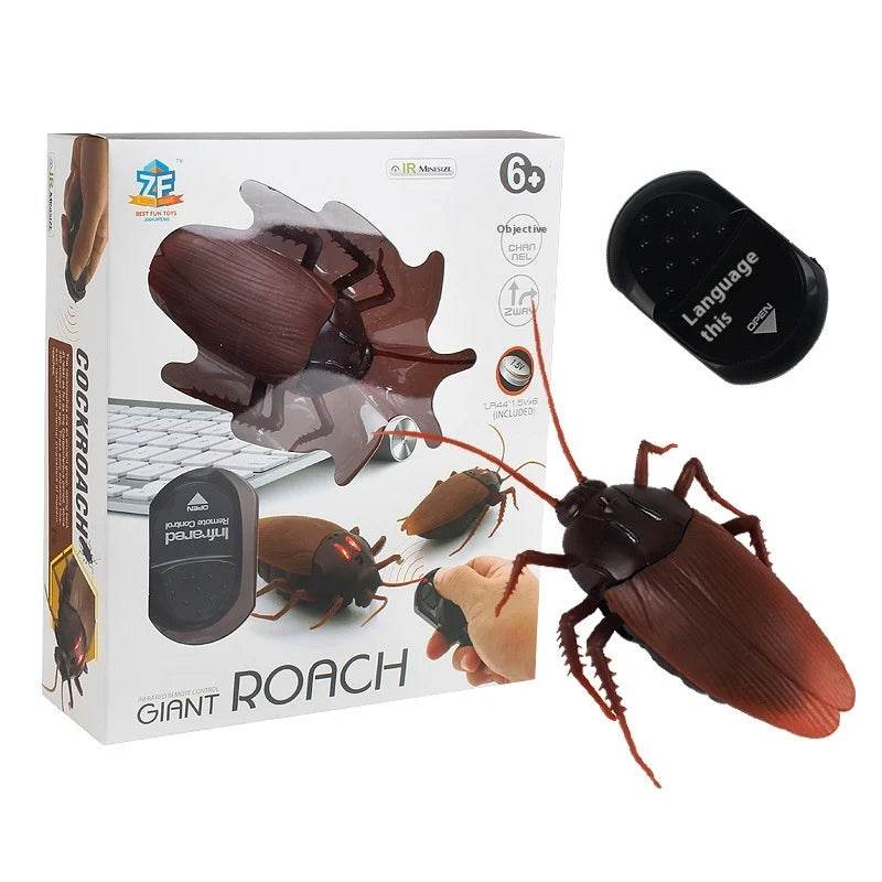 Realistic Cockroach RC Toy Remote Prank For Halloween - ToylandEU