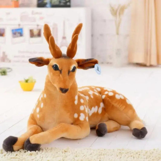  Realistic Deer Plush Toy Safe Soft Stuffed Animal Gift -  ToylandEU™