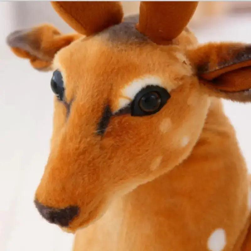  Realistic Deer Plush Toy Safe Soft Stuffed Animal Gift -  ToylandEU™