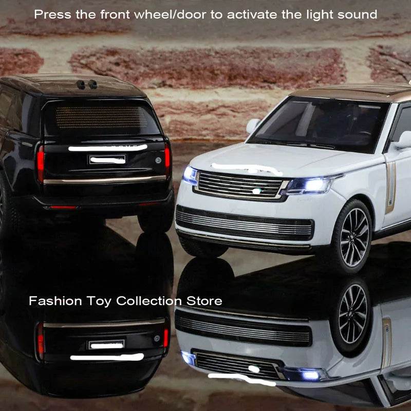 Realistic Diecast Car Model With Sound And Light For Kids - ToylandEU