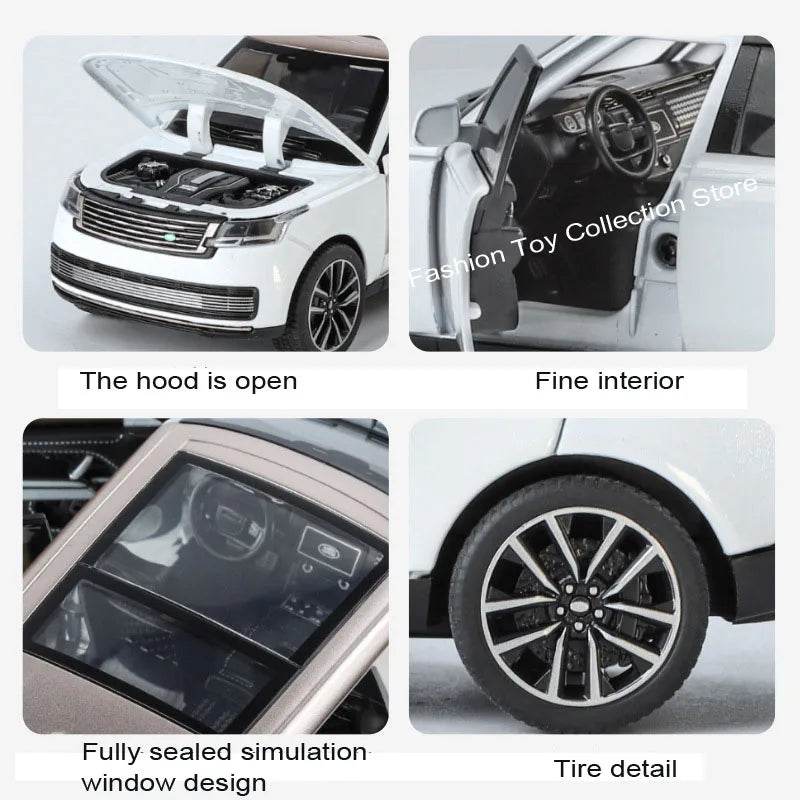 Realistic Diecast Car Model With Sound And Light For Kids - ToylandEU