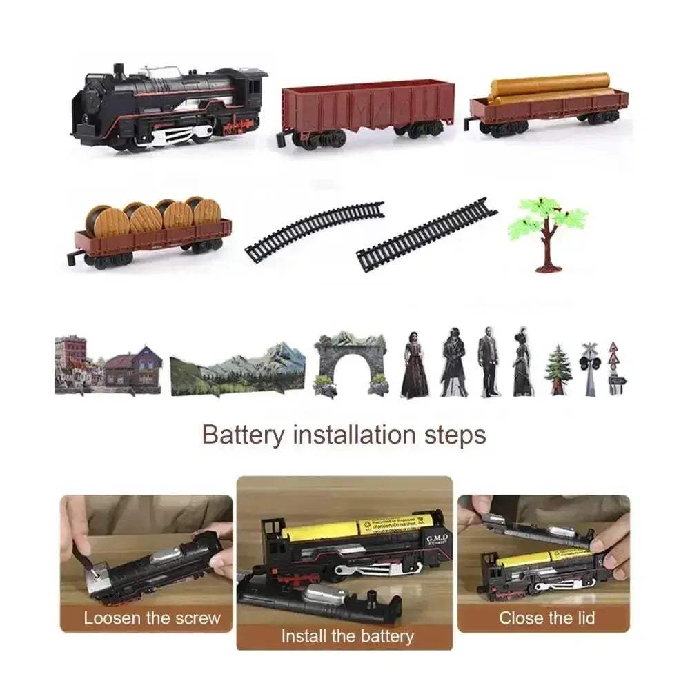  Diecast Freight Train Set For Kids Durable Construction -  ToylandEU™