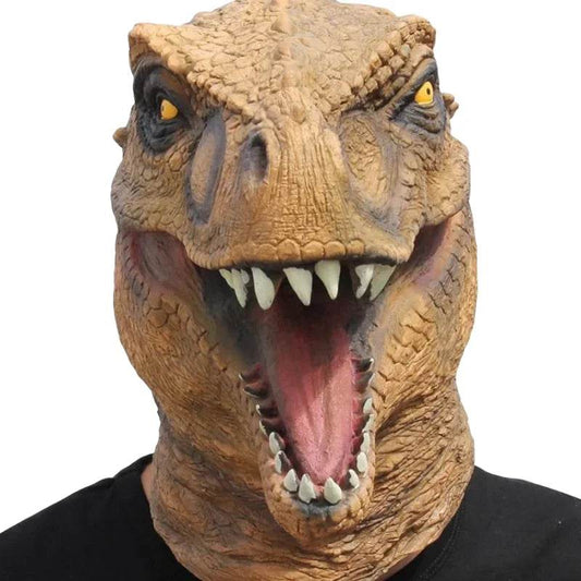 Realistic Dinosaur Head Mask Latex Tyrannosaurus For Adults - ToylandEU