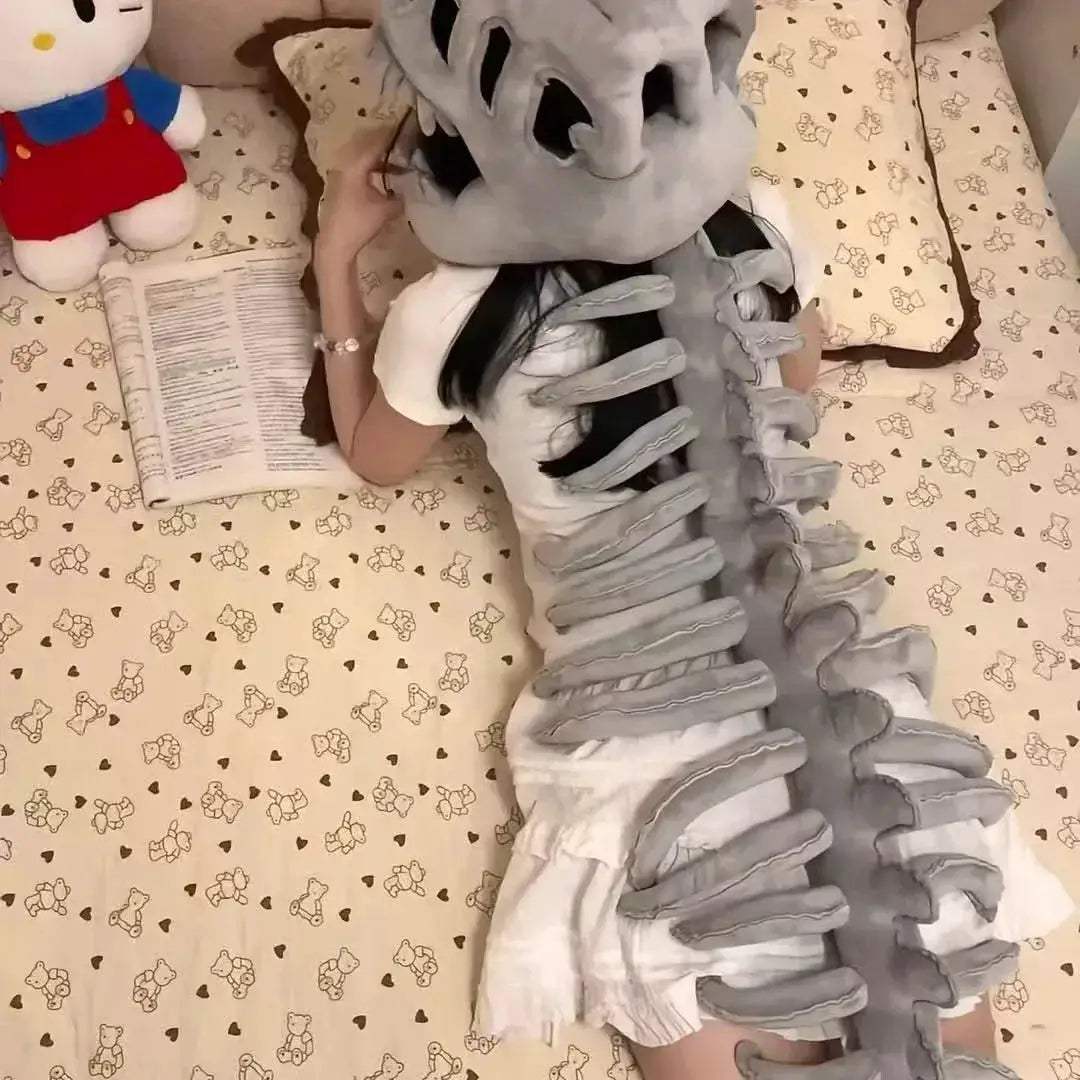 Realistic Dinosaur Skeleton Costume Set With Plush Headgear - ToylandEU