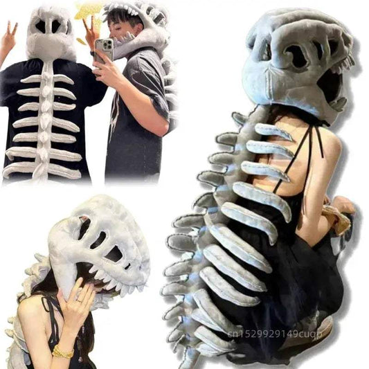  Realistic Dinosaur Skeleton Plush Halloween Decor Safe -  ToylandEU™