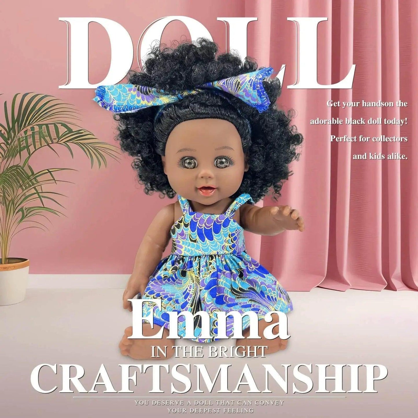  Realistic Doll Dress 10 Inch Black Toyland EU -  ToylandEU™