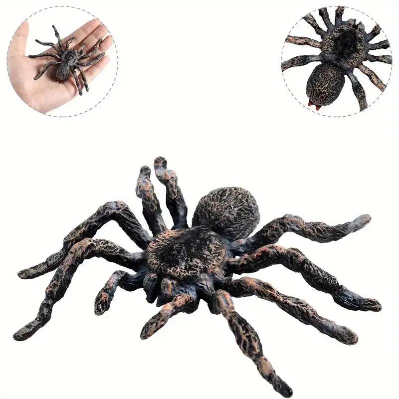 Realistic Fake Spiders | Giant Halloween Decor | Toylandeu™
