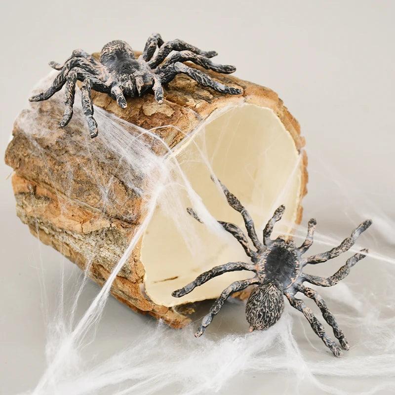 Realistic Fake Spiders | Giant Halloween Decor | Toylandeu™