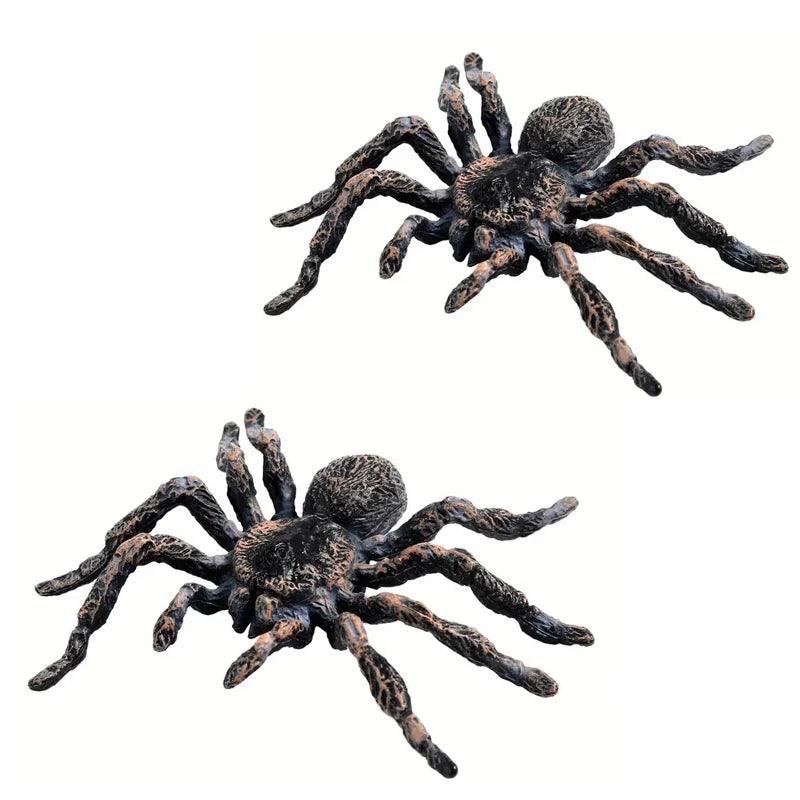 Realistic Fake Spiders | Giant Halloween Decor | Toylandeu™