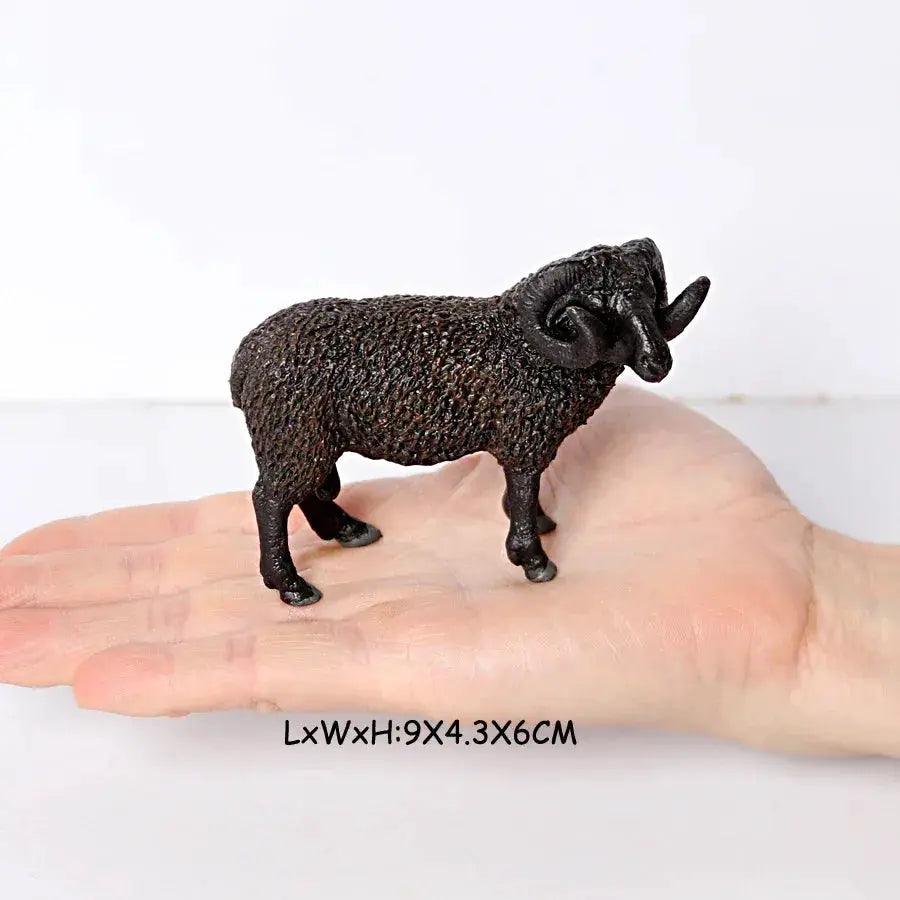  Realistic Farm Animal Figures Set Sheep Goat Antelope -  ToylandEU™