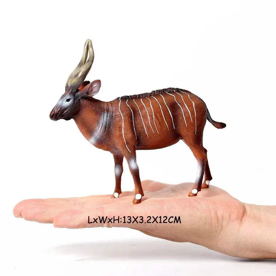 Realistic Farm Animal Figures Set Sheep Goat Antelope Models - ToylandEU