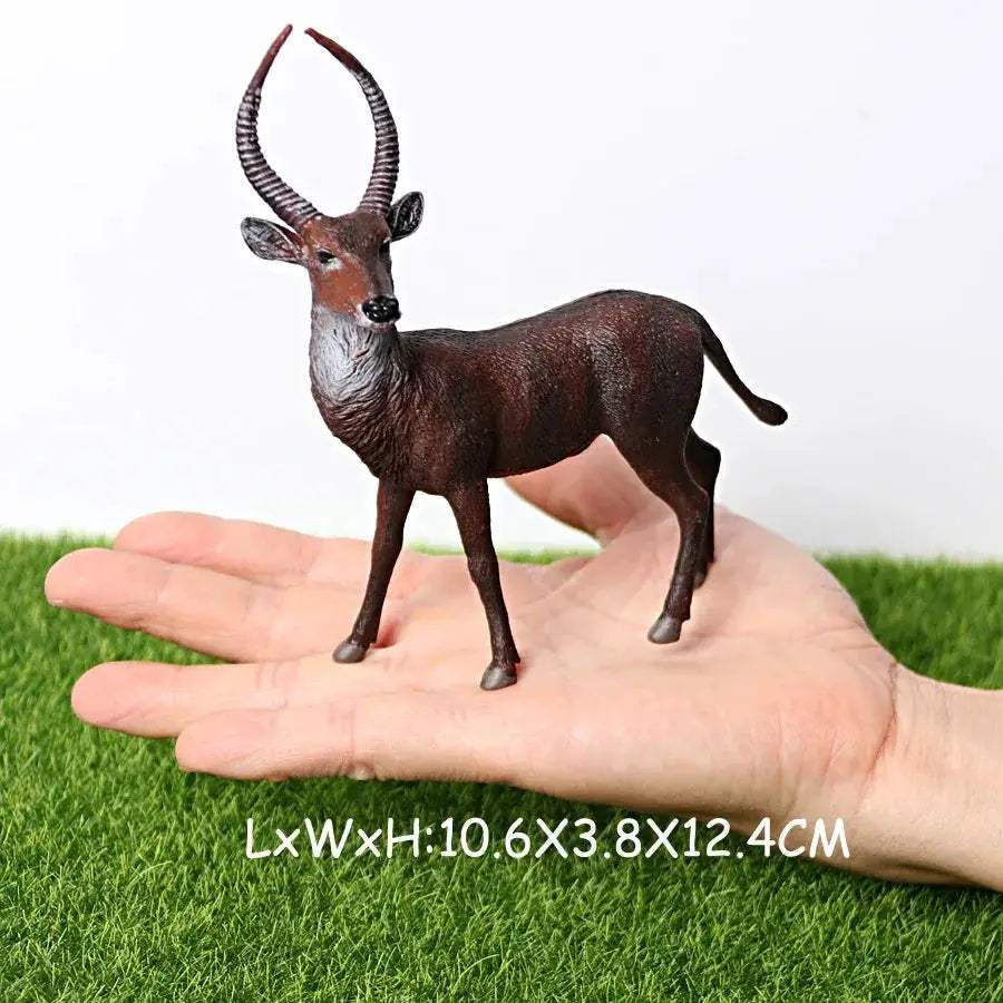 Realistic Farm Animal Figures Set Sheep Goat Antelope Models - ToylandEU