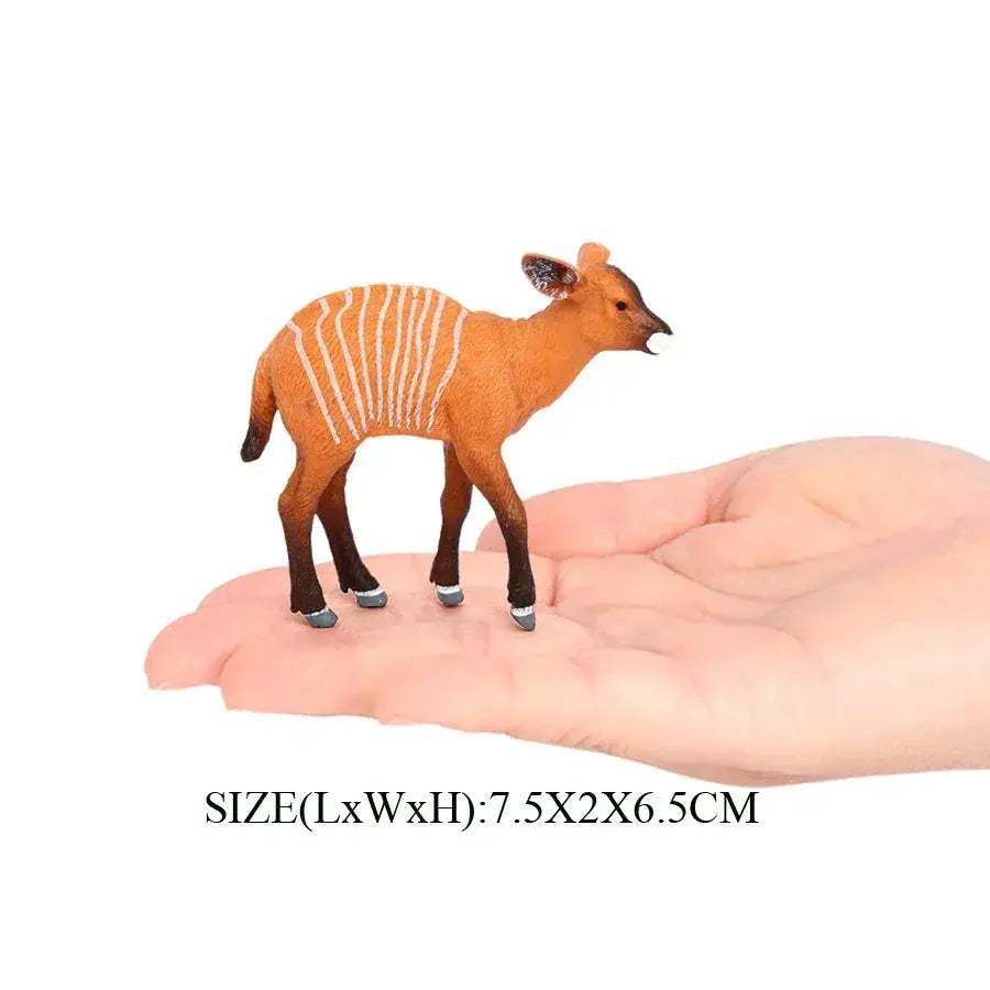 Realistic Farm Animal Figures Set Sheep Goat Antelope Models - ToylandEU
