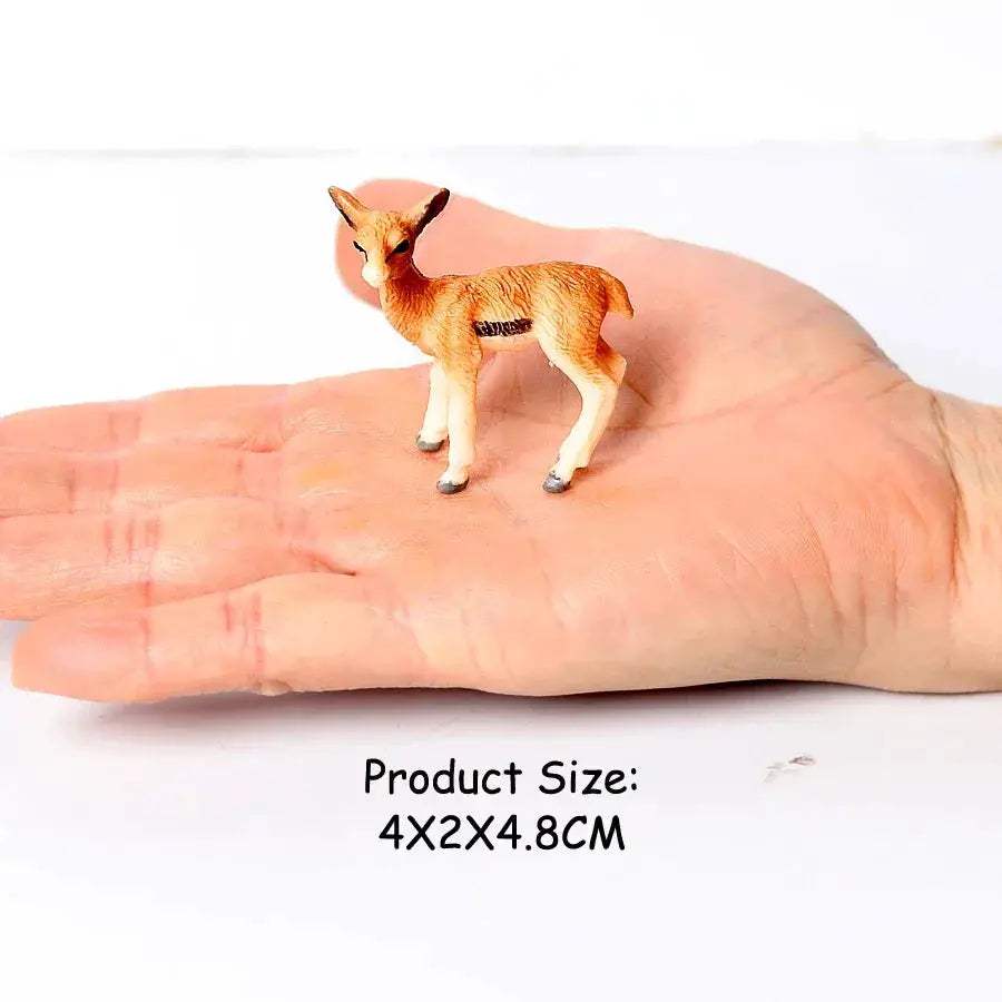 Realistic Farm Animal Figures Set Sheep Goat Antelope Models - ToylandEU