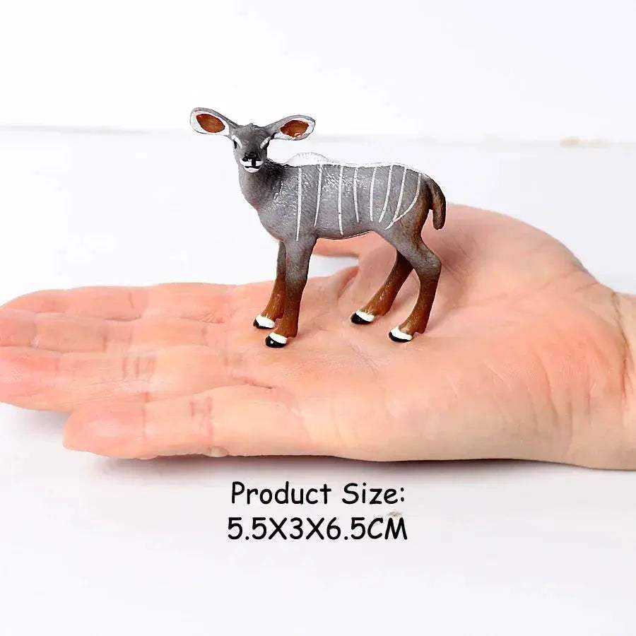 Realistic Farm Animal Figures Set Sheep Goat Antelope Models - ToylandEU
