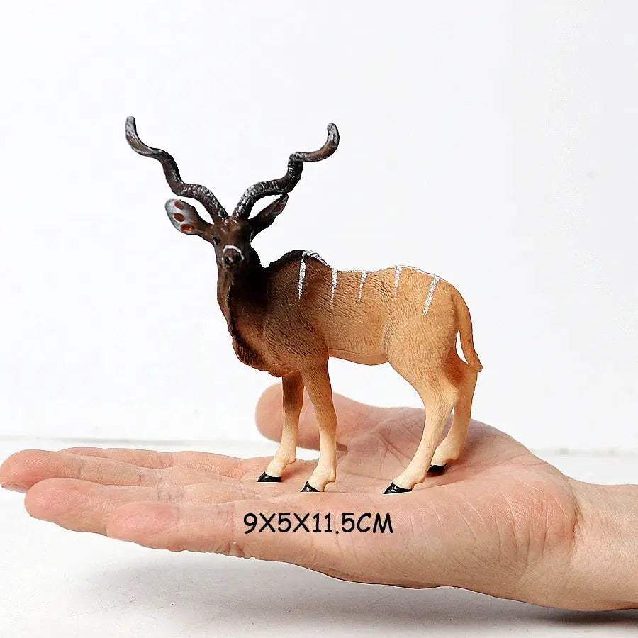 Realistic Farm Animal Figures Set Sheep Goat Antelope Models - ToylandEU