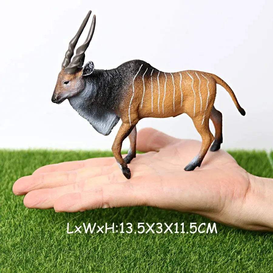 Realistic Farm Animal Figures Set Sheep Goat Antelope Models - ToylandEU