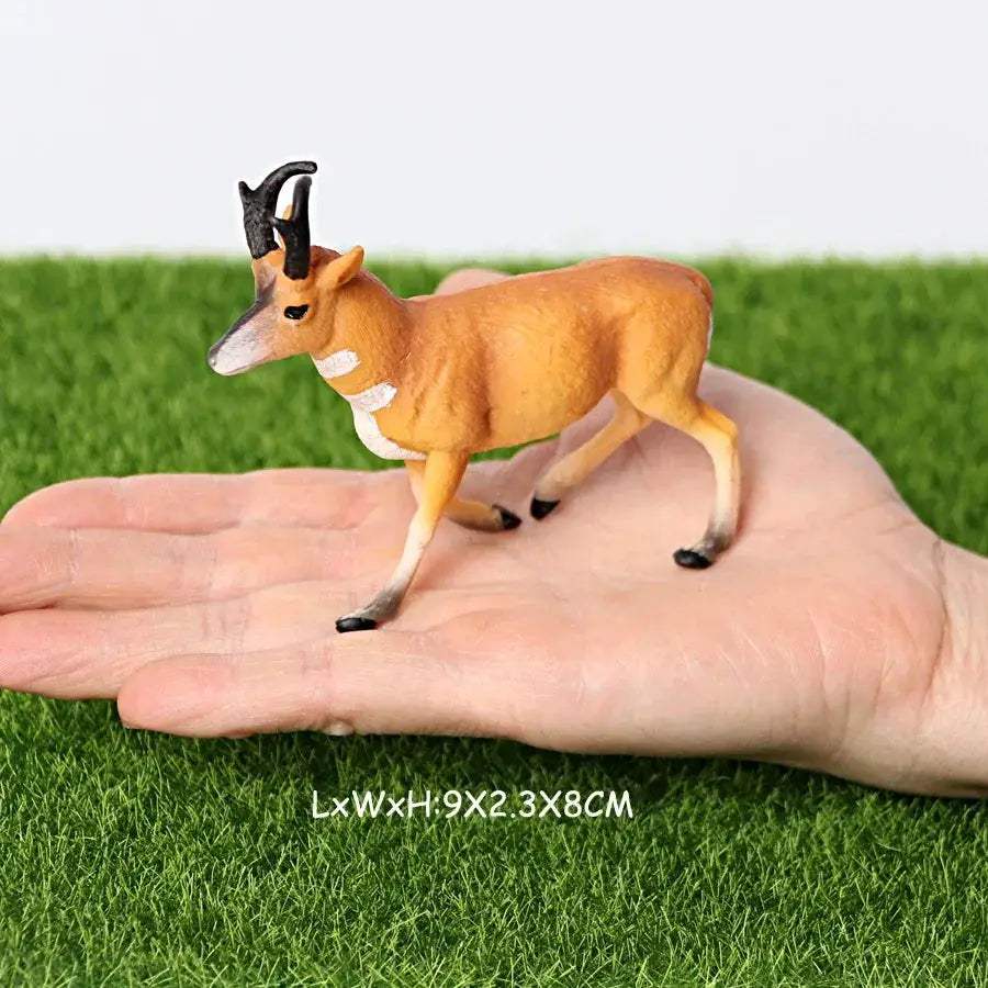 Realistic Farm Animal Figures Set Sheep Goat Antelope Models - ToylandEU