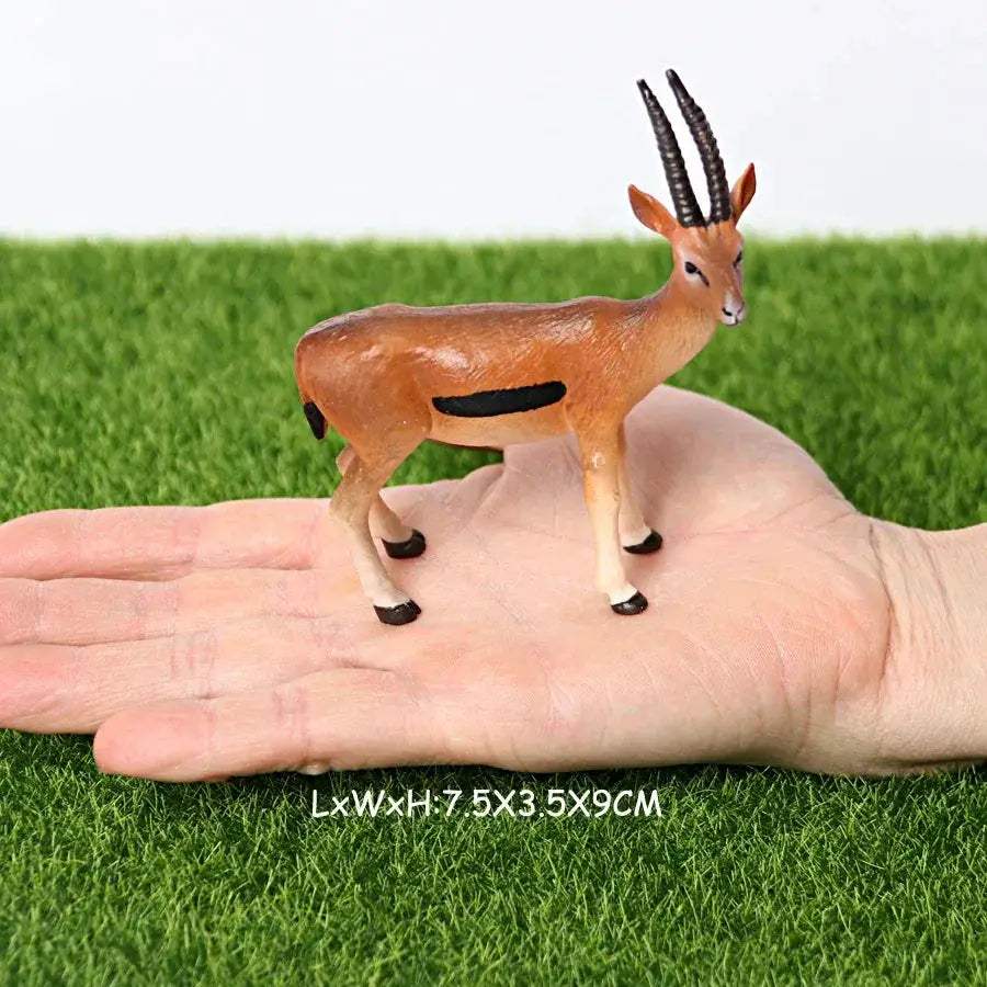 Realistic Farm Animal Figures Set Sheep Goat Antelope Models - ToylandEU