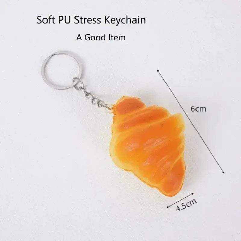 Realistic Fried Chicken Nugget Keychain Fashion Accessory - ToylandEU