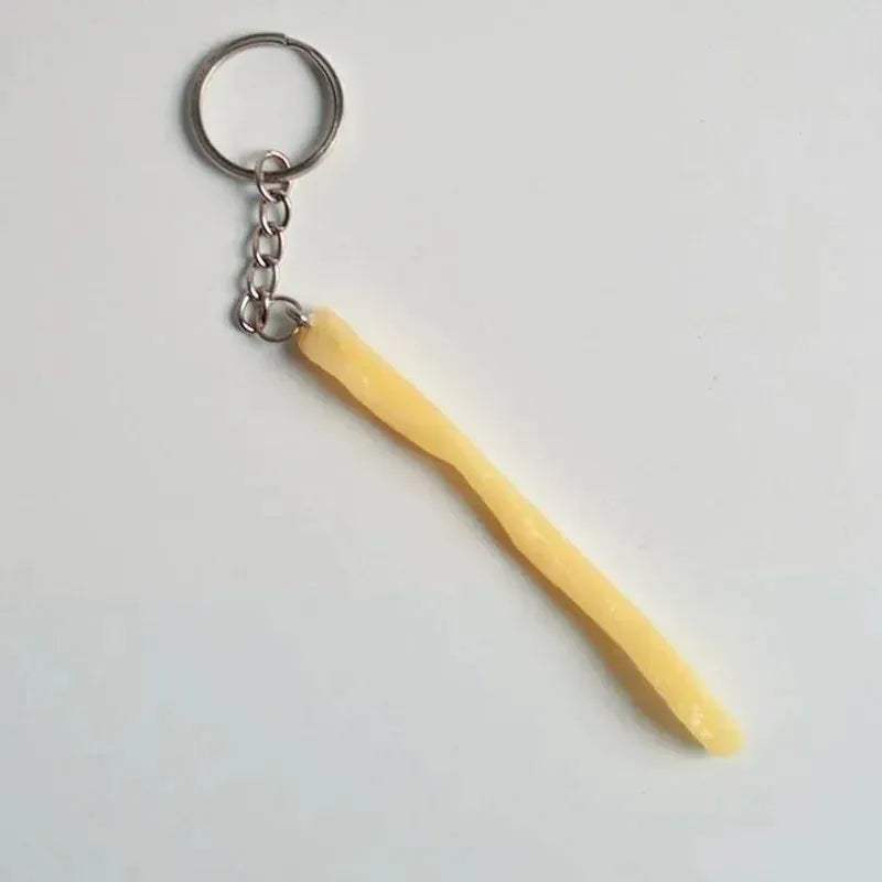 Realistic Fried Chicken Nugget Keychain Fashion Accessory - ToylandEU