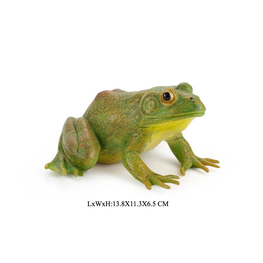 Realistic Frog Figurines Colorful Poison Dart Cake Topper - ToylandEU