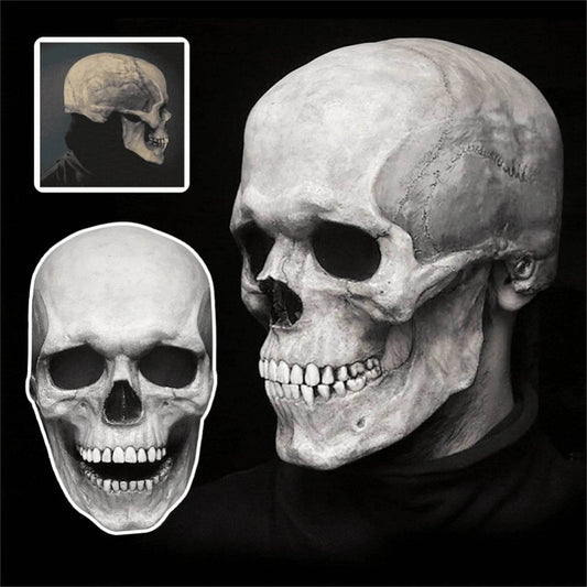 Realistic Full Head Mask With Moving Jaw For Adults - ToylandEU