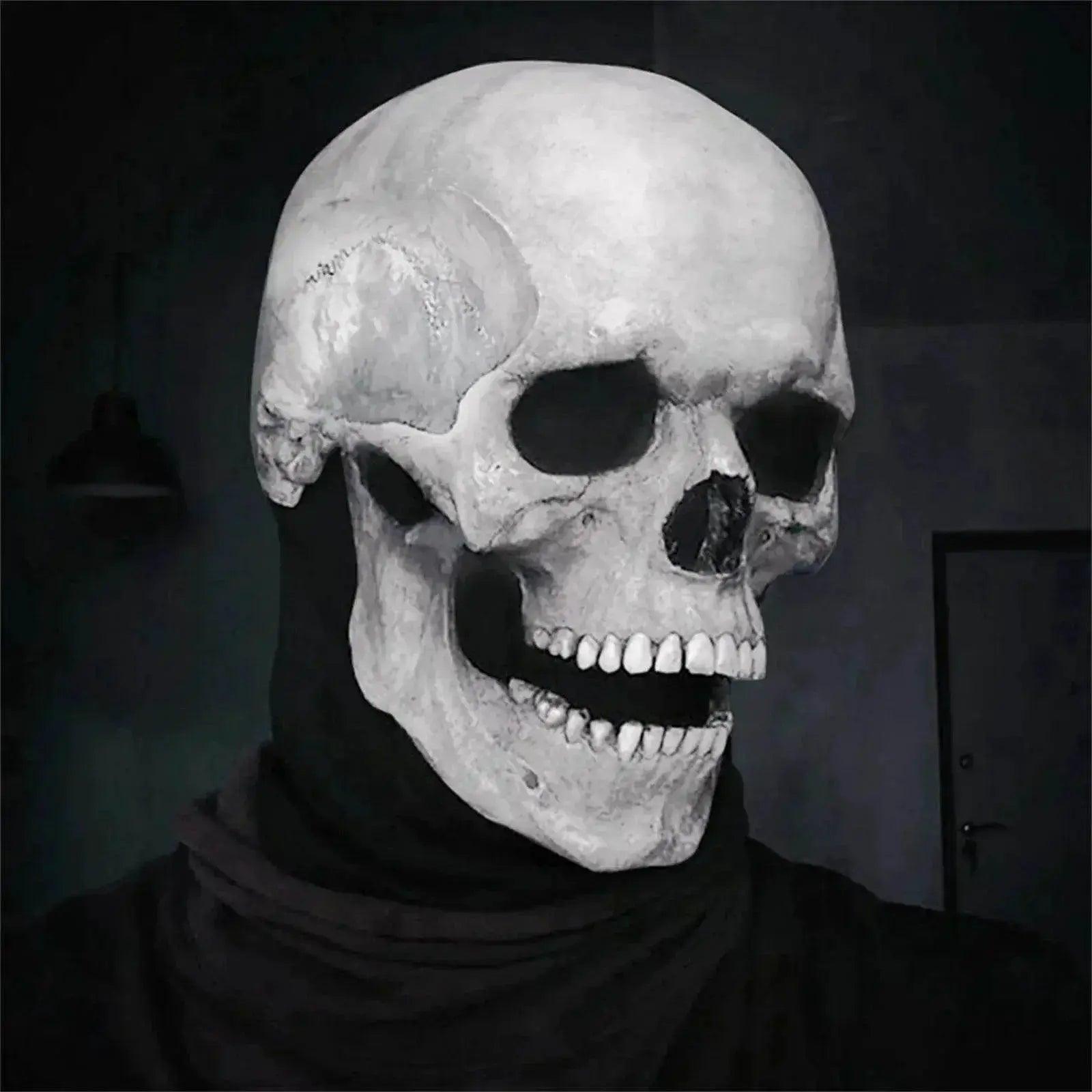  Realistic Full Head Mask With Moving Jaw Toyland EU -  ToylandEU™