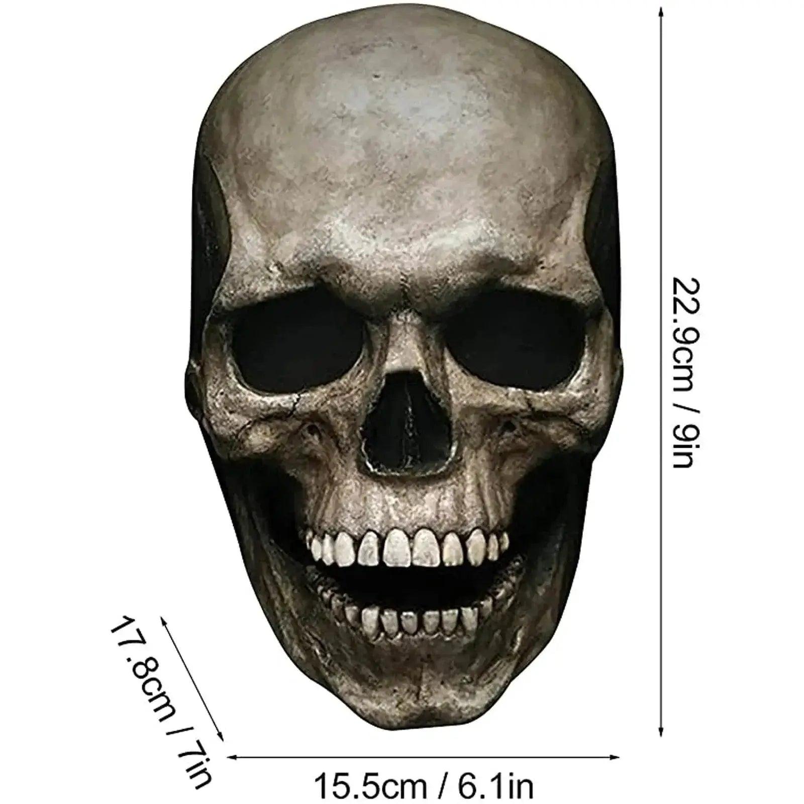  Realistic Full Head Mask With Moving Jaw Toyland EU -  ToylandEU™