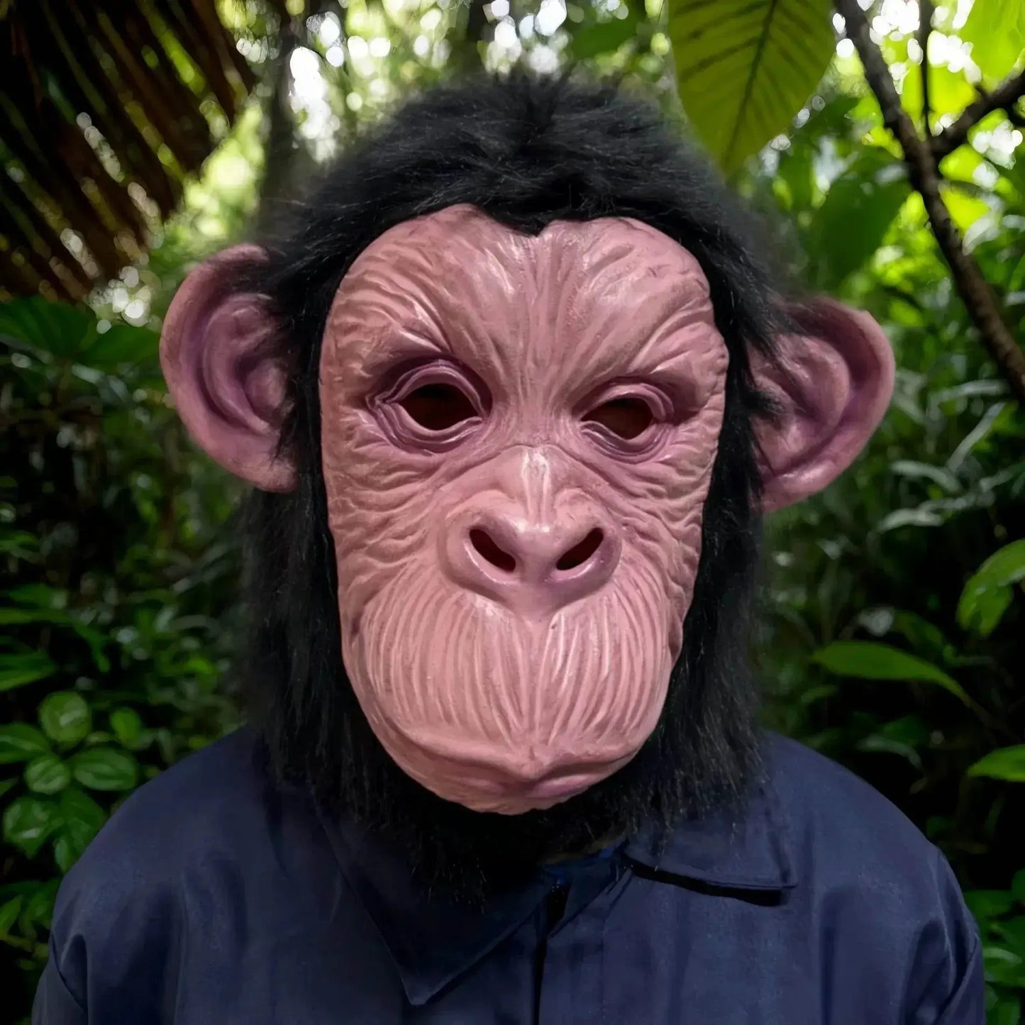 Realistic Gorilla Mask Big Ears For Halloween Cosplay - ToylandEU