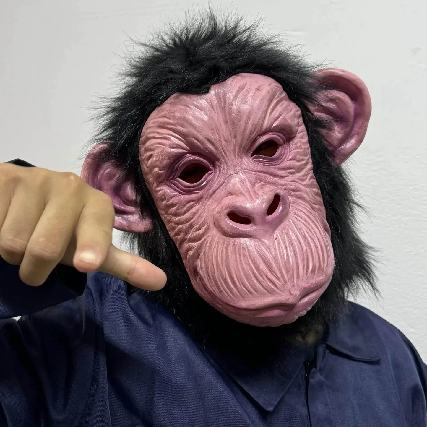 Realistic Gorilla Mask Big Ears For Halloween Cosplay - ToylandEU