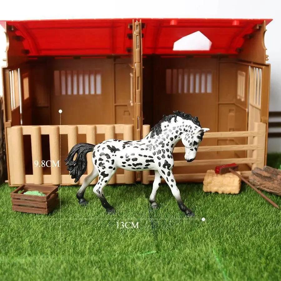  Realistic Horse Figurines Cake Topper 12cm Toyland EU -  ToylandEU™