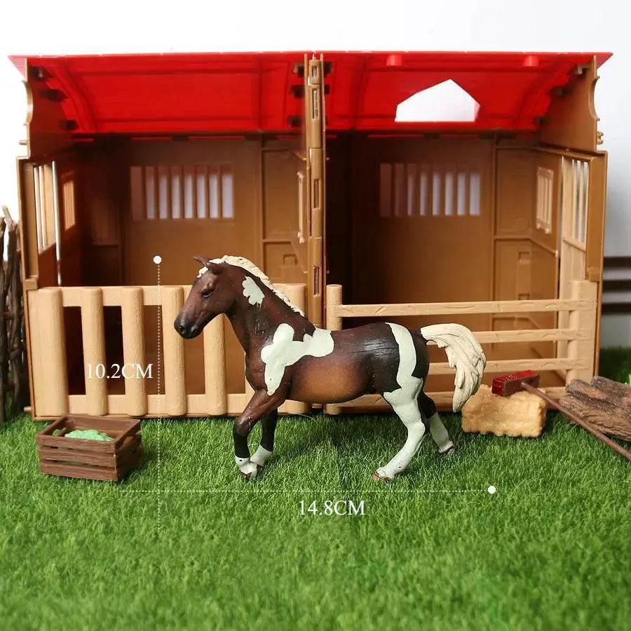  Realistic Horse Figurines Cake Topper 12cm Toyland EU -  ToylandEU™