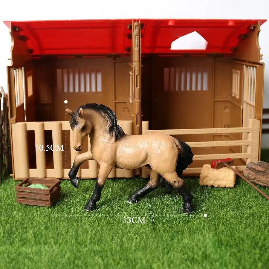  Realistic Horse Figurines Cake Topper 12cm Toyland EU -  ToylandEU™