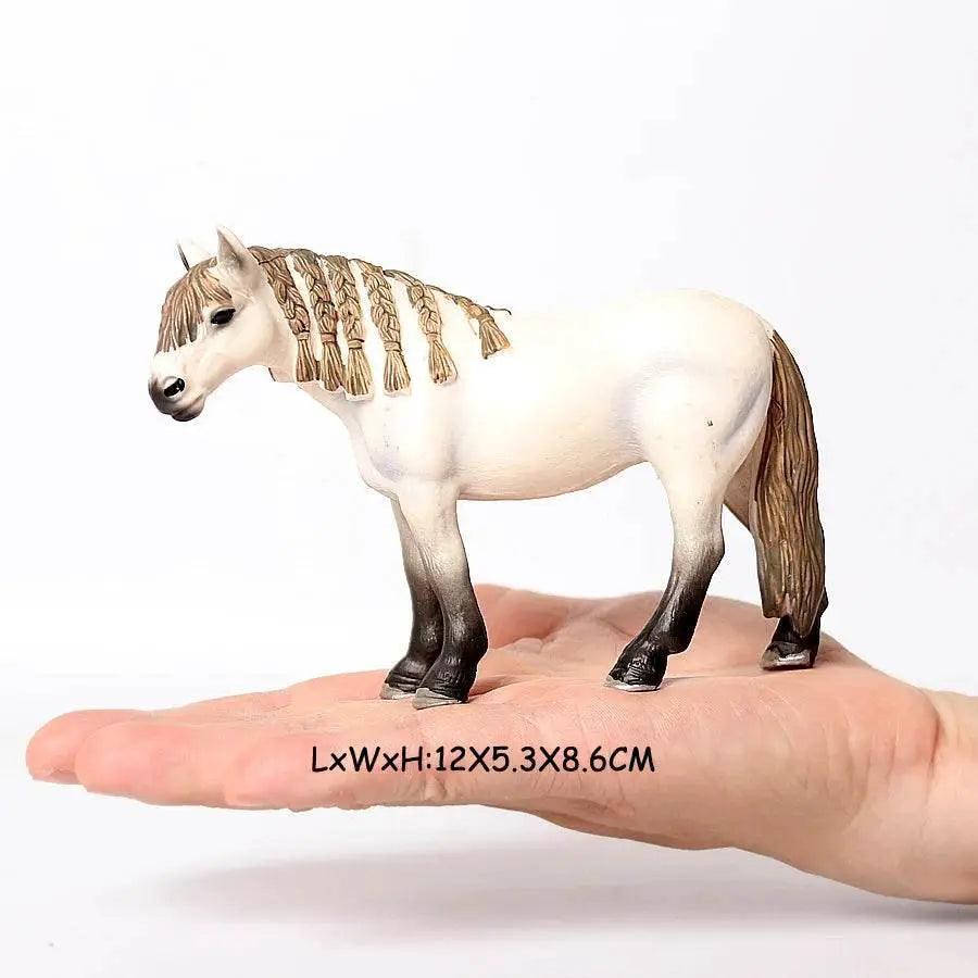  Realistic Horse Figurines Cake Topper 12cm Toyland EU -  ToylandEU™