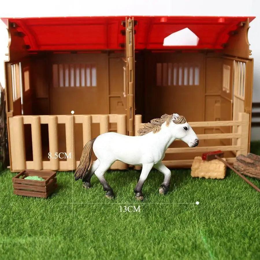  Realistic Horse Figurines Cake Topper 12cm Toyland EU -  ToylandEU™