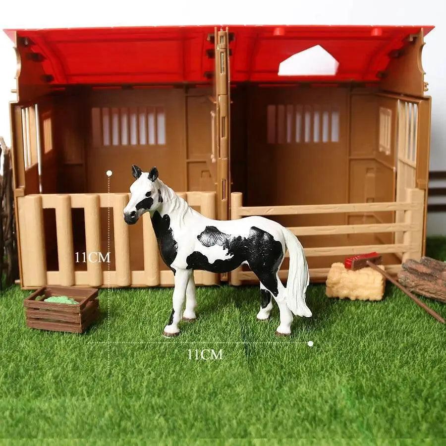  Realistic Horse Figurines Cake Topper 12cm Toyland EU -  ToylandEU™