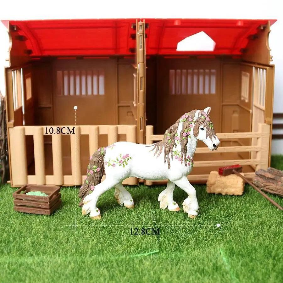  Realistic Horse Figurines Cake Topper 12cm Toyland EU -  ToylandEU™