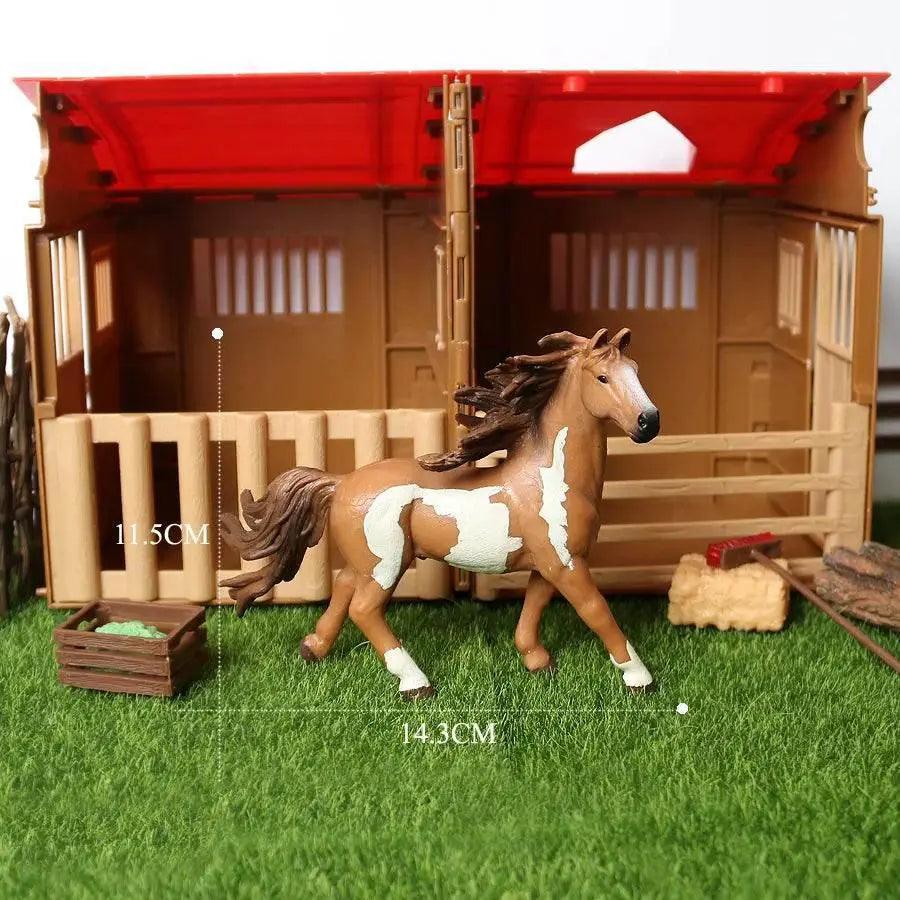  Realistic Horse Figurines Cake Topper 12cm Toyland EU -  ToylandEU™