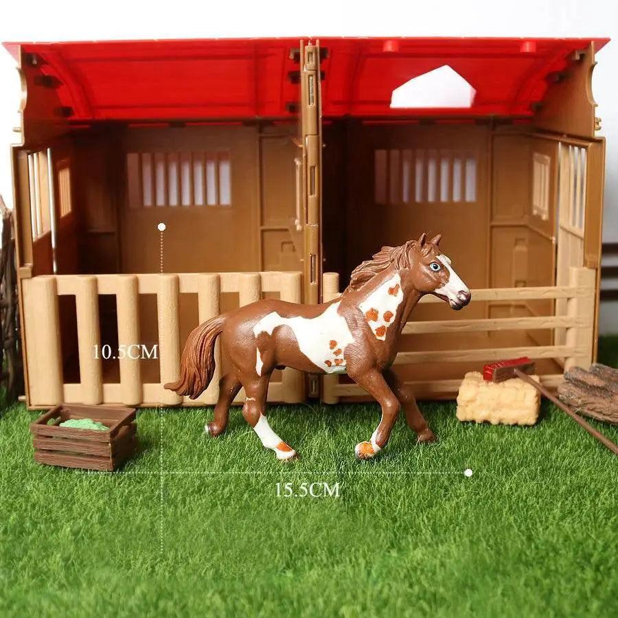  Realistic Horse Figurines Cake Topper 12cm Toyland EU -  ToylandEU™