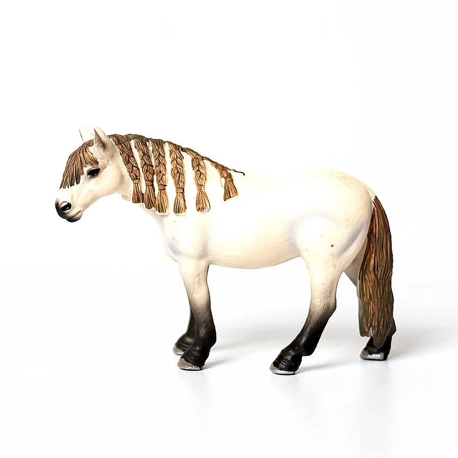 Realistic Horse Figurines Detailed Miniature Cake Topper - ToylandEU