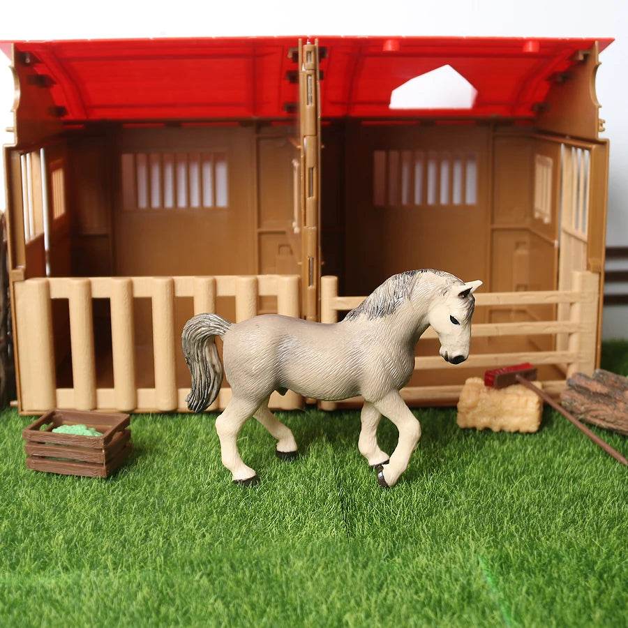 Realistic Horse Figurines Detailed Miniature Cake Topper - ToylandEU